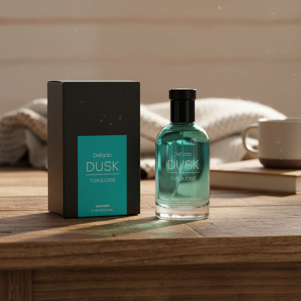 عطر مردانه دفاکتو Dusk Turquoise حجم ۱۰۰ میلی‌لیتر | رایحه آروماتیک و مرکباتی برای استفاده روزانه