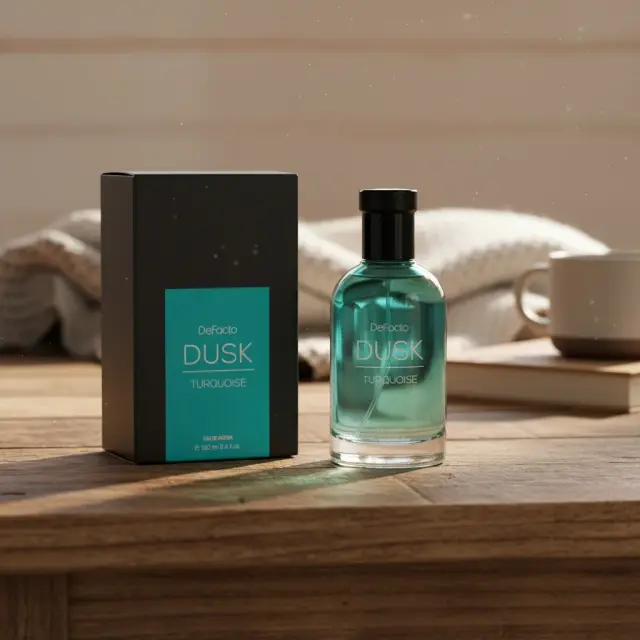 عطر مردانه دفاکتو Dusk Turquoise حجم ۱۰۰ میلی‌لیتر | رایحه آروماتیک و مرکباتی برای استفاده روزانه